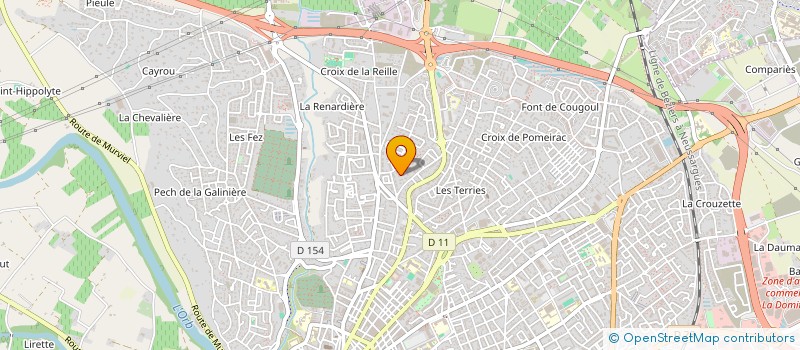 localisation de l'entreprise MADAME DELPHINE OLIVESI à BEZIERS
