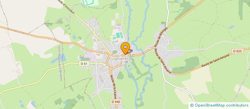 localisation de l'entreprise MADAME DELPHINE PANEL  LIGNIERES