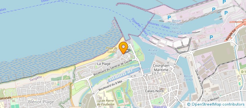 localisation de l'entreprise MADAME DELPHINE PARIS  CALAIS