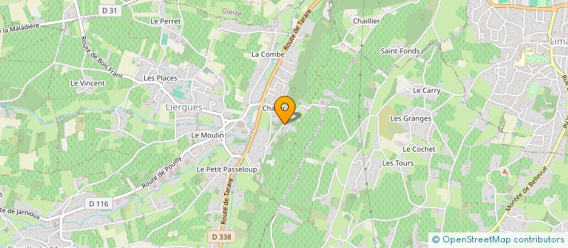 localisation de l'entreprise MADAME DELPHINE PASCAL à PORTE-DES-PIERRES-DOREES