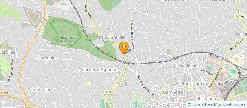 localisation de l'entreprise MADAME DELPHINE PECQUEUX à NIMES