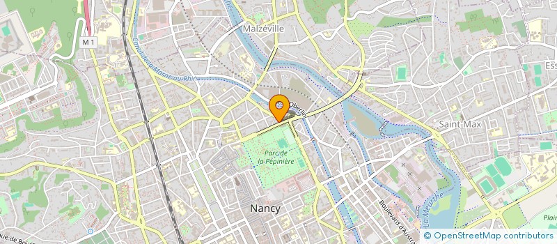 localisation de l'entreprise MADAME DELPHINE PELLET  NANCY