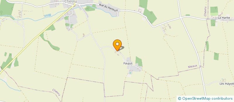 localisation de l'entreprise MADAME DELPHINE PEREIRA  CHEVRU