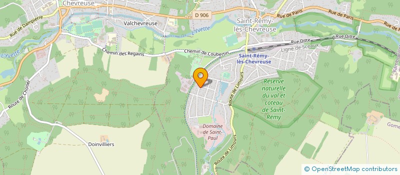 localisation de l'entreprise MADAME DELPHINE PERRIN  SAINT-REMY-LES-CHEVREUSE