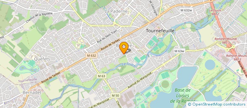 localisation de l'entreprise MADAME DELPHINE PERSIANI à TOURNEFEUILLE