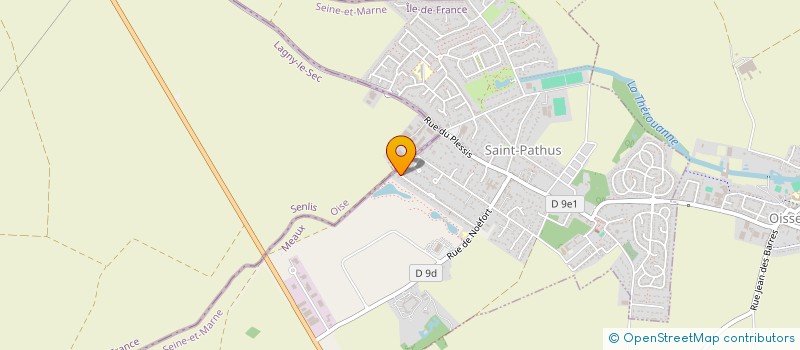 localisation de l'entreprise MADAME DELPHINE PERSYN  SAINT-PATHUS