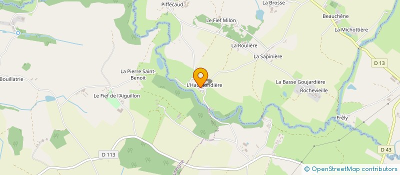 localisation de l'entreprise MADAME DELPHINE PESSON  LE BOUPERE