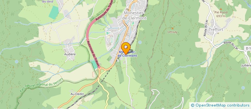 localisation de l'entreprise MADAME DELPHINE PETITJACQUES  MONESTIER-DE-CLERMONT