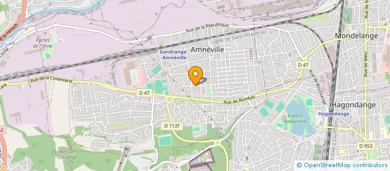 localisation de l'entreprise MADAME DELPHINE PETITOT  AMNEVILLE