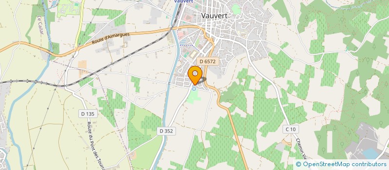 localisation de l'entreprise MADAME DELPHINE PEYRON  VAUVERT