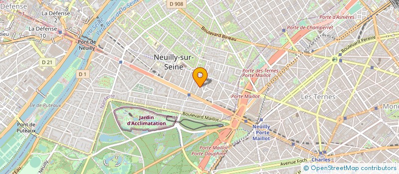 localisation de l'entreprise MADAME DELPHINE PIACITELLI à NEUILLY-SUR-SEINE