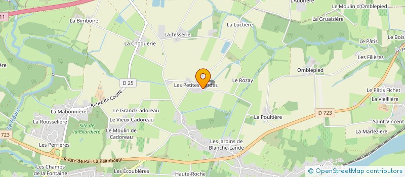 localisation de l'entreprise MADAME DELPHINE PIAU  OUDON