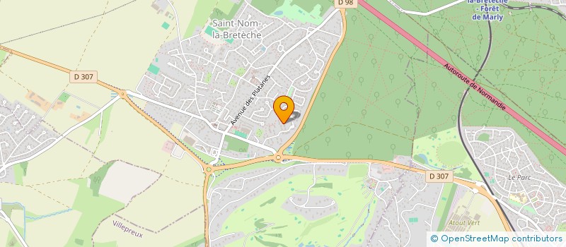 localisation de l'entreprise MADAME DELPHINE PICARD  SAINT-NOM-LA-BRETECHE