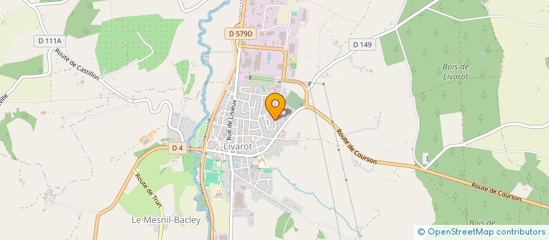 localisation de l'entreprise MADAME DELPHINE PICARD  SAINT-PIERRE-EN-AUGE