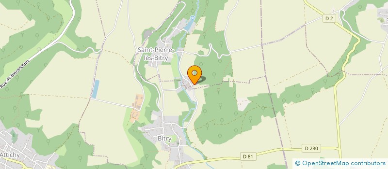 localisation de l'entreprise MADAME DELPHINE PICHON  SAINT-PIERRE-LES-BITRY