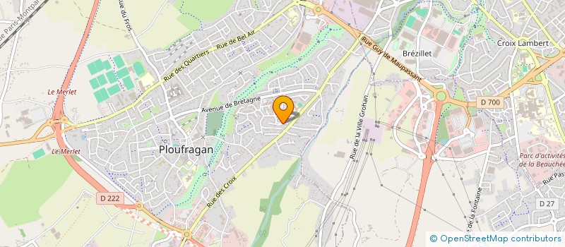 localisation de l'entreprise MADAME DELPHINE PIERRAT à PLOUFRAGAN