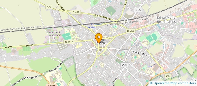 localisation de l'entreprise MADAME DELPHINE PIETTE à YVETOT