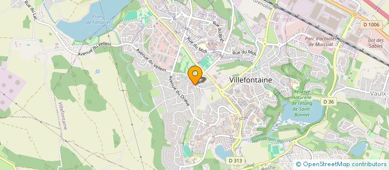 localisation de l'entreprise MADAME DELPHINE PILLOUX  VILLEFONTAINE