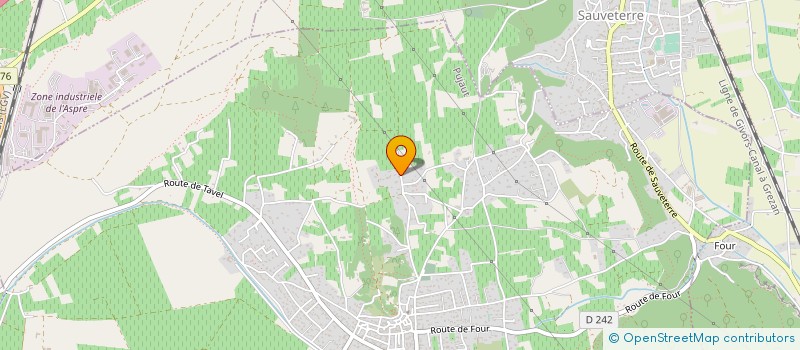 localisation de l'entreprise MADAME DELPHINE PLOYE  PUJAUT