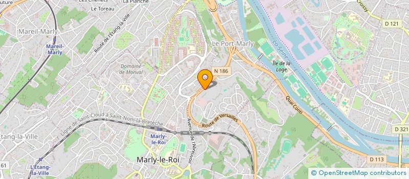 localisation de l'entreprise MADAME DELPHINE PLUCHON  PORCHEVILLE