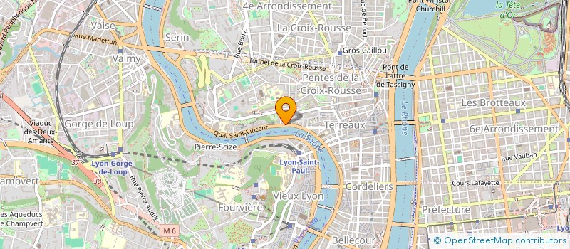 localisation de l'entreprise MADAME DELPHINE POCH à LYON