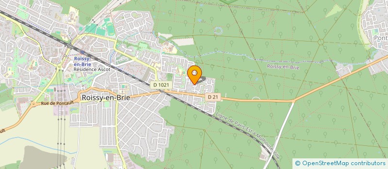 localisation de l'entreprise MADAME DELPHINE POPIEUL  ROISSY-EN-BRIE