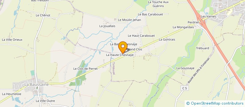 localisation de l'entreprise MADAME DELPHINE POTAGE  SAINT-THUAL