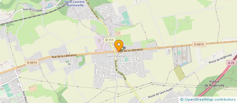 localisation de l'entreprise MADAME DELPHINE POULIQUEN à GAINNEVILLE