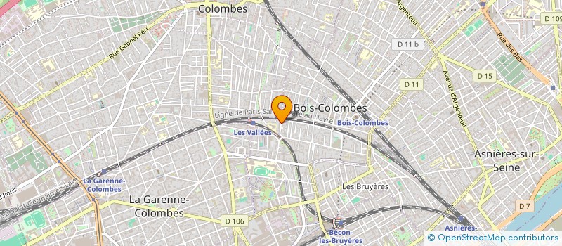localisation de l'entreprise MADAME DELPHINE PRESLES à BOIS-COLOMBES