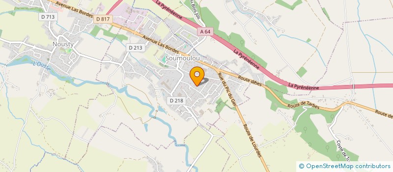 localisation de l'entreprise MADAME DELPHINE PRUVOST  NOUSTY