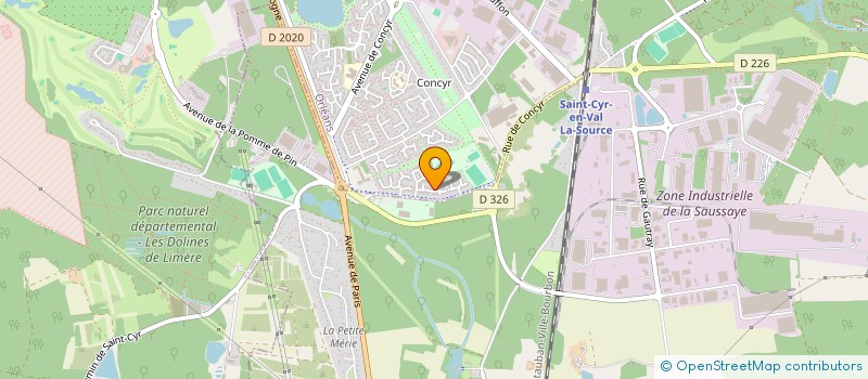 localisation de l'entreprise MADAME DELPHINE QUETARD à ORLEANS