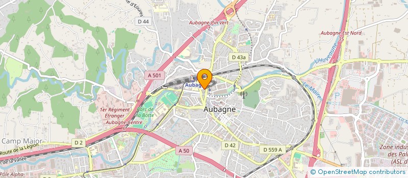 localisation de l'entreprise MADAME DELPHINE RANCUREL à AUBAGNE