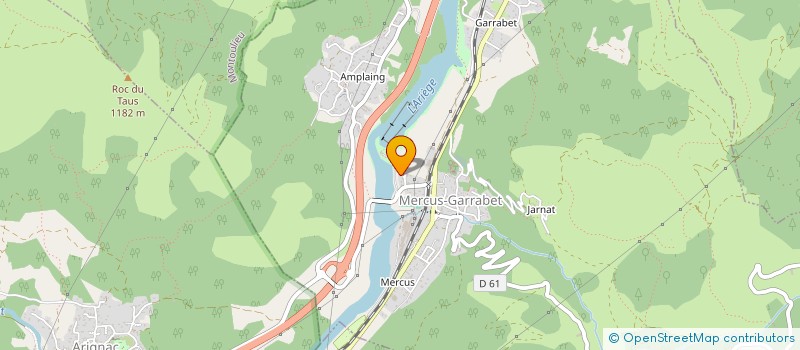 localisation de l'entreprise MADAME DELPHINE RAUZY à MERCUS-GARRABET