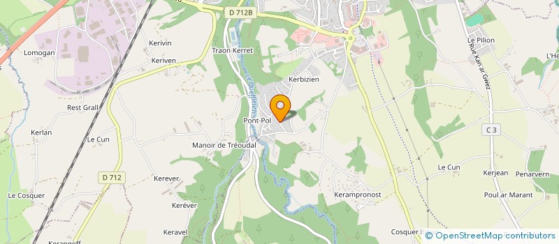 localisation de l'entreprise MADAME DELPHINE RAVAUD  PLOURIN-LES-MORLAIX