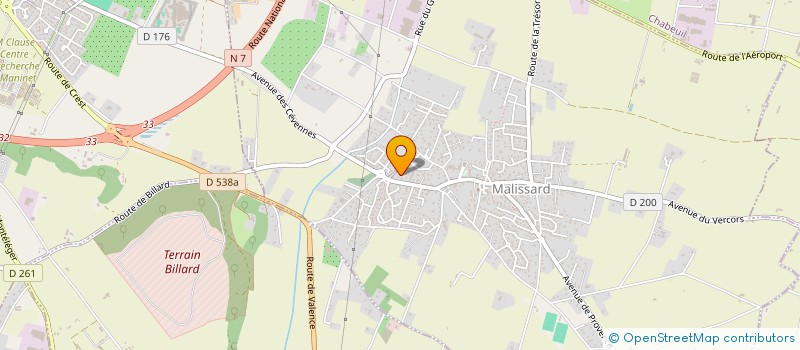 localisation de l'entreprise MADAME DELPHINE REGNAULT à MALISSARD