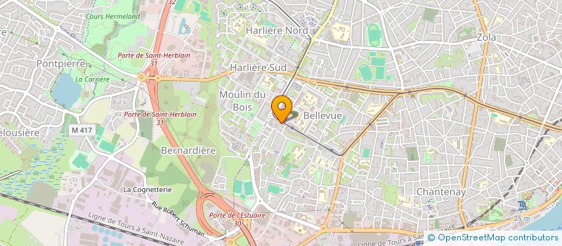 localisation de l'entreprise MADAME DELPHINE RENAUD à NANTES