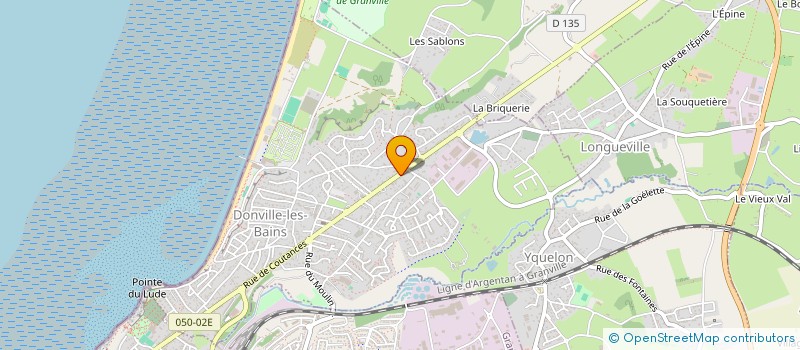 localisation de l'entreprise MADAME DELPHINE RENAULT  DONVILLE-LES-BAINS