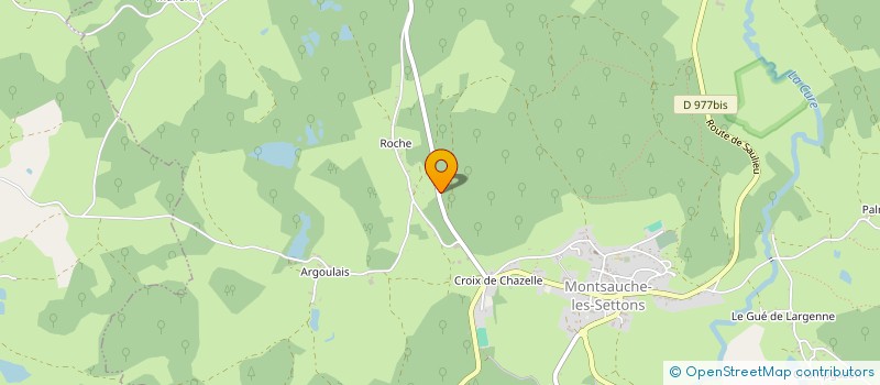 localisation de l'entreprise MADAME DELPHINE RENAULT à MONTSAUCHE-LES-SETTONS