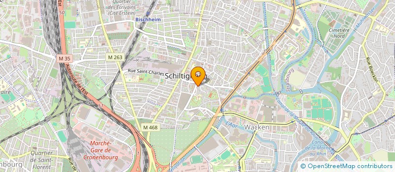 localisation de l'entreprise MADAME DELPHINE REYDEL  SCHILTIGHEIM