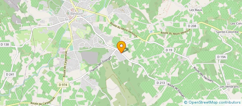 localisation de l'entreprise MADAME DELPHINE RICARD  BEDOIN