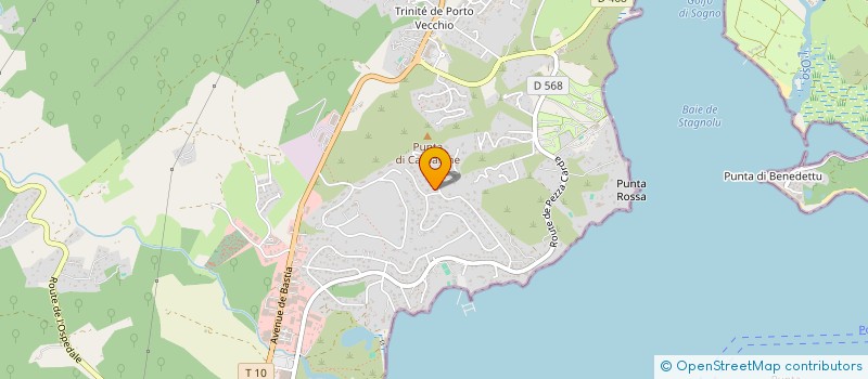 localisation de l'entreprise MADAME DELPHINE RICARDO à PORTO-VECCHIO