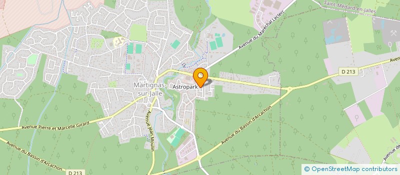 localisation de l'entreprise MADAME DELPHINE RIEHL  MARTIGNAS-SUR-JALLE