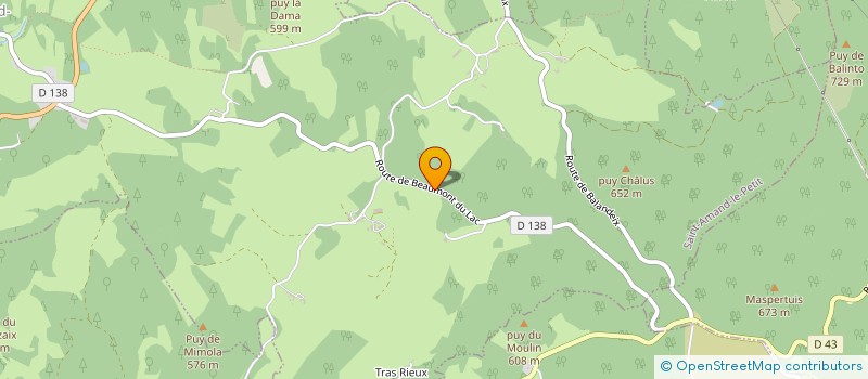 localisation de l'entreprise MADAME DELPHINE RIGOUT  SAINT-AMAND-LE-PETIT