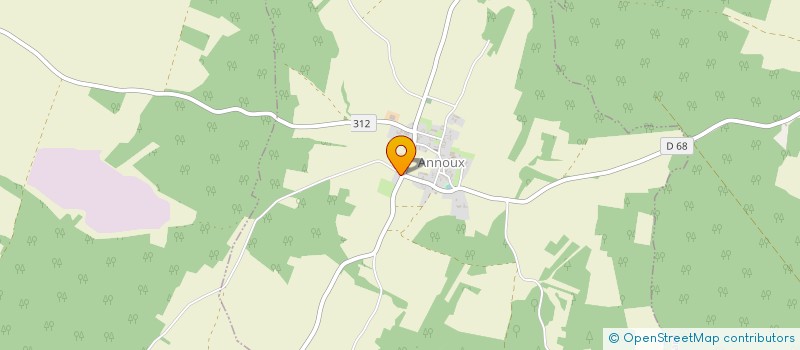 localisation de l'entreprise MADAME DELPHINE ROBERT  ANNOUX