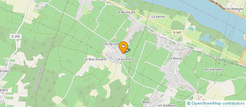 localisation de l'entreprise MADAME DELPHINE ROBIN  PARNAY