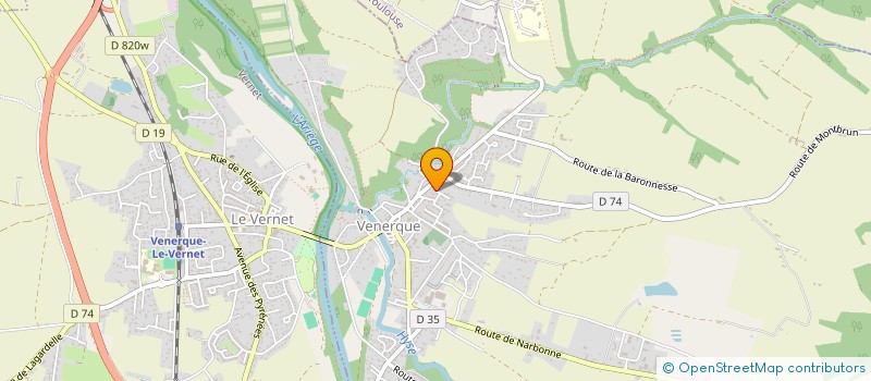 localisation de l'entreprise MADAME DELPHINE ROLIN à VENERQUE