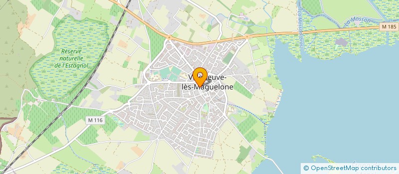 localisation de l'entreprise MADAME DELPHINE ROMERO à VILLENEUVE-LES-MAGUELONE