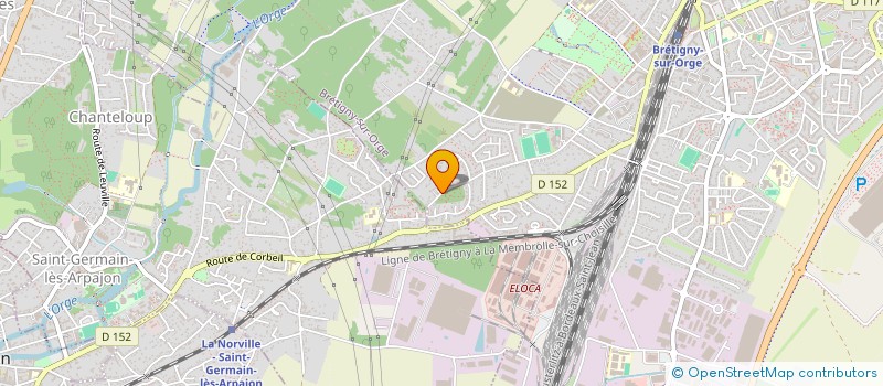 localisation de l'entreprise MADAME DELPHINE RONDEAU à BRETIGNY-SUR-ORGE