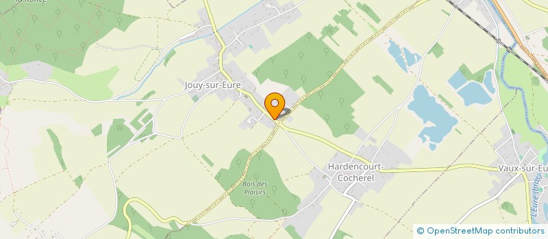 localisation de l'entreprise MADAME DELPHINE ROSA  JOUY-SUR-EURE