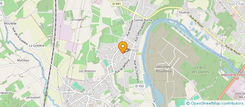 localisation de l'entreprise MADAME DELPHINE ROSSI à FLEAC